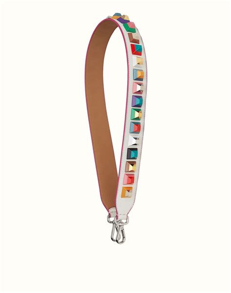 fendi rainbow strap|Fendi shoulder strap outlet.